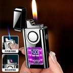 Gas-Electric Dual-Purpose Lighter