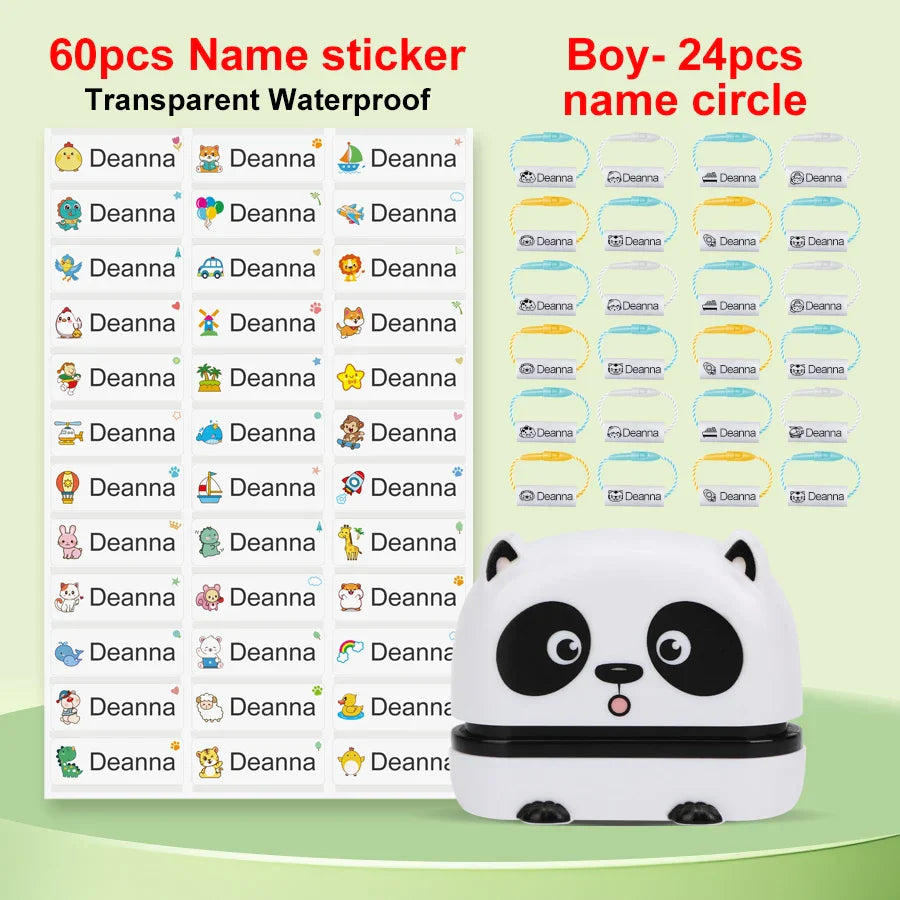Name Stamp Set