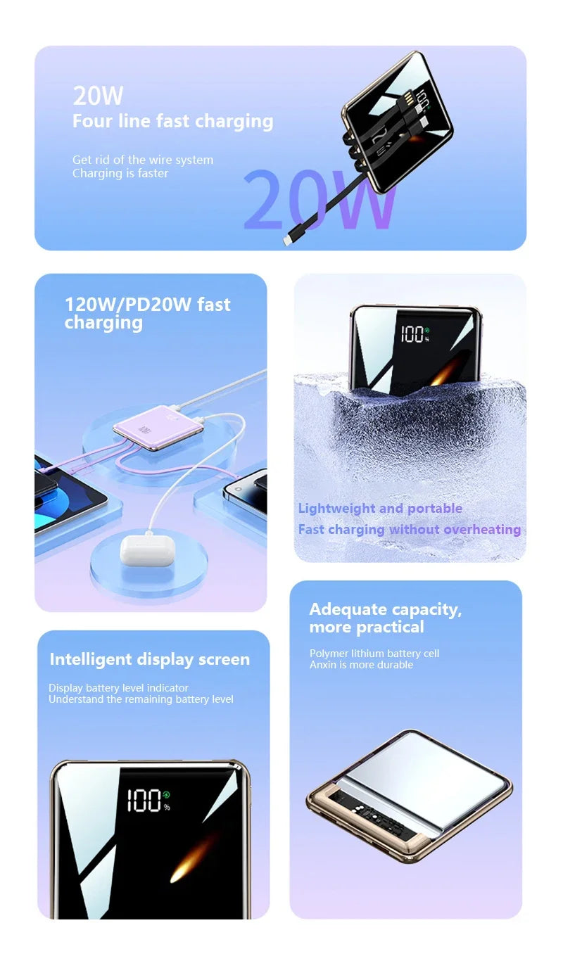 500,000mAh Mini Power Bank