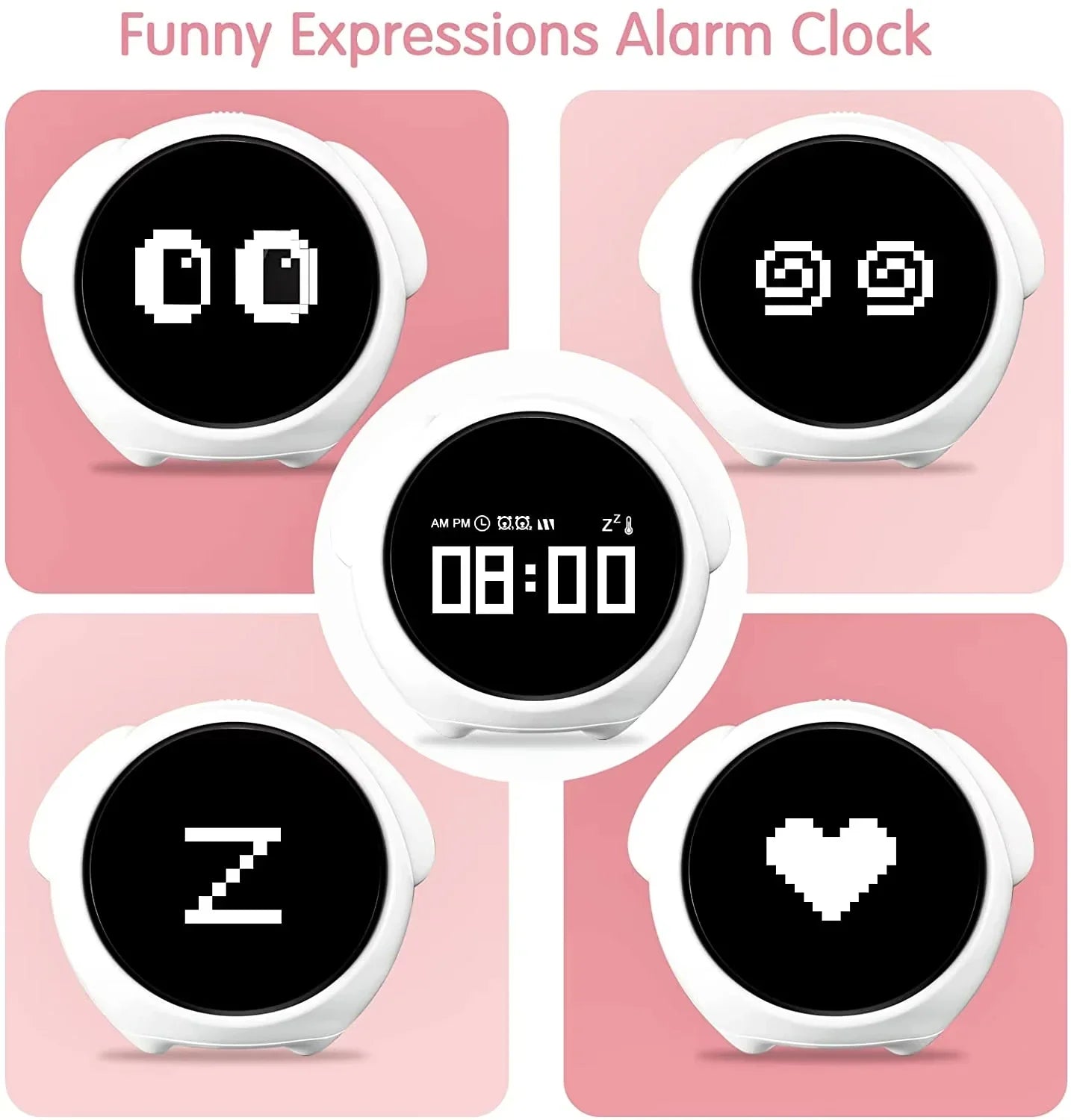 Child Digital Emotion Alarm Clock