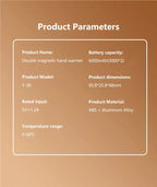 Rechargeable Magnetic Hand Warmer