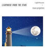 Moon Lamp Projection Lighthouse