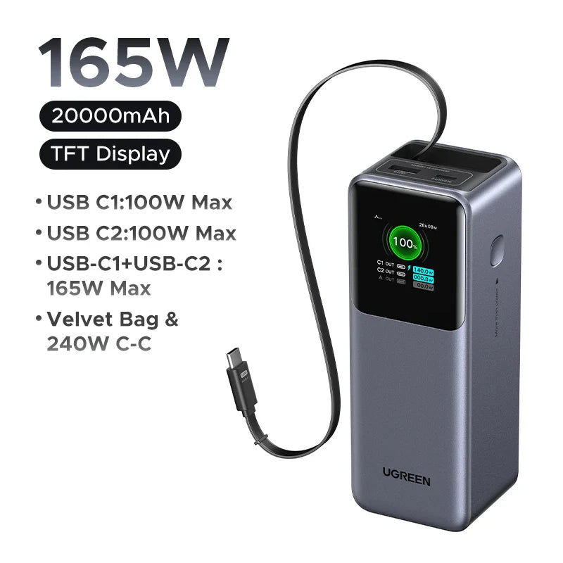 200W 25,000mAh Power Bank