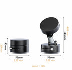 Vacuum Magnet Car Phone Holder