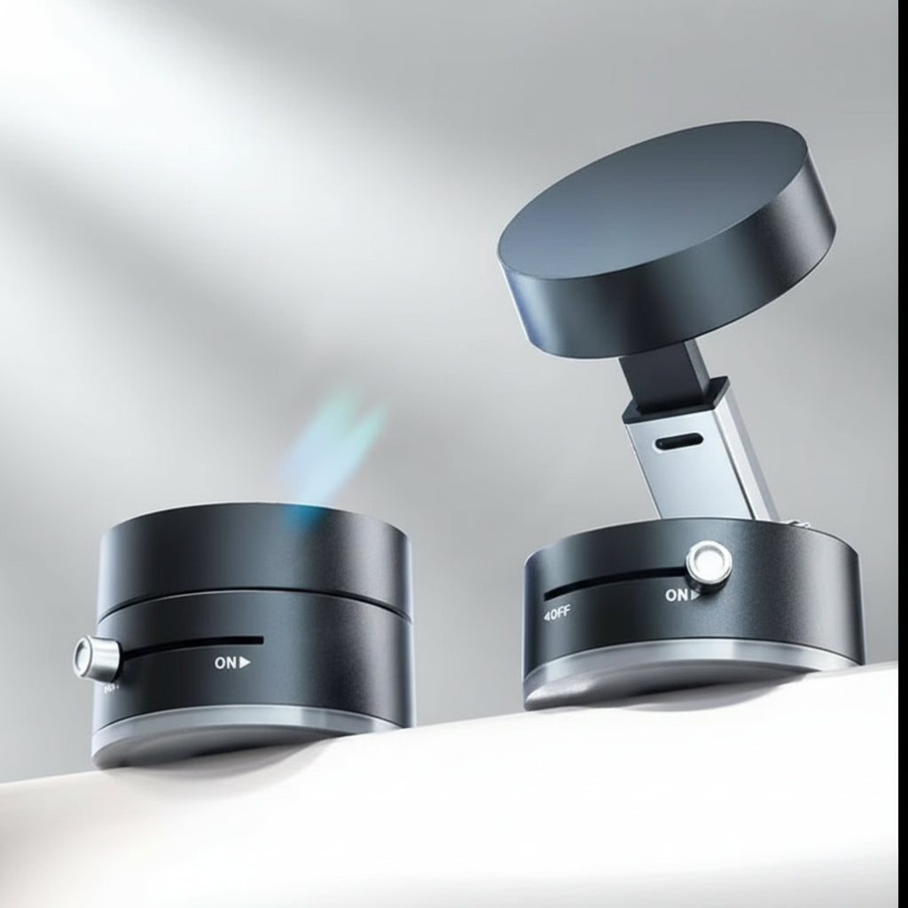 Vacuum Magnet Car Phone Holder